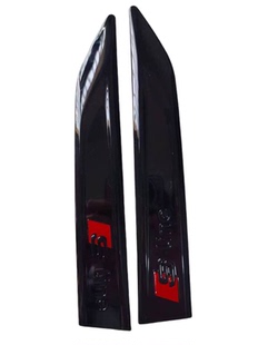 22款23款24款奥迪A7L前叶子板专用侧标老款升级Sline亮黑刀锋原装