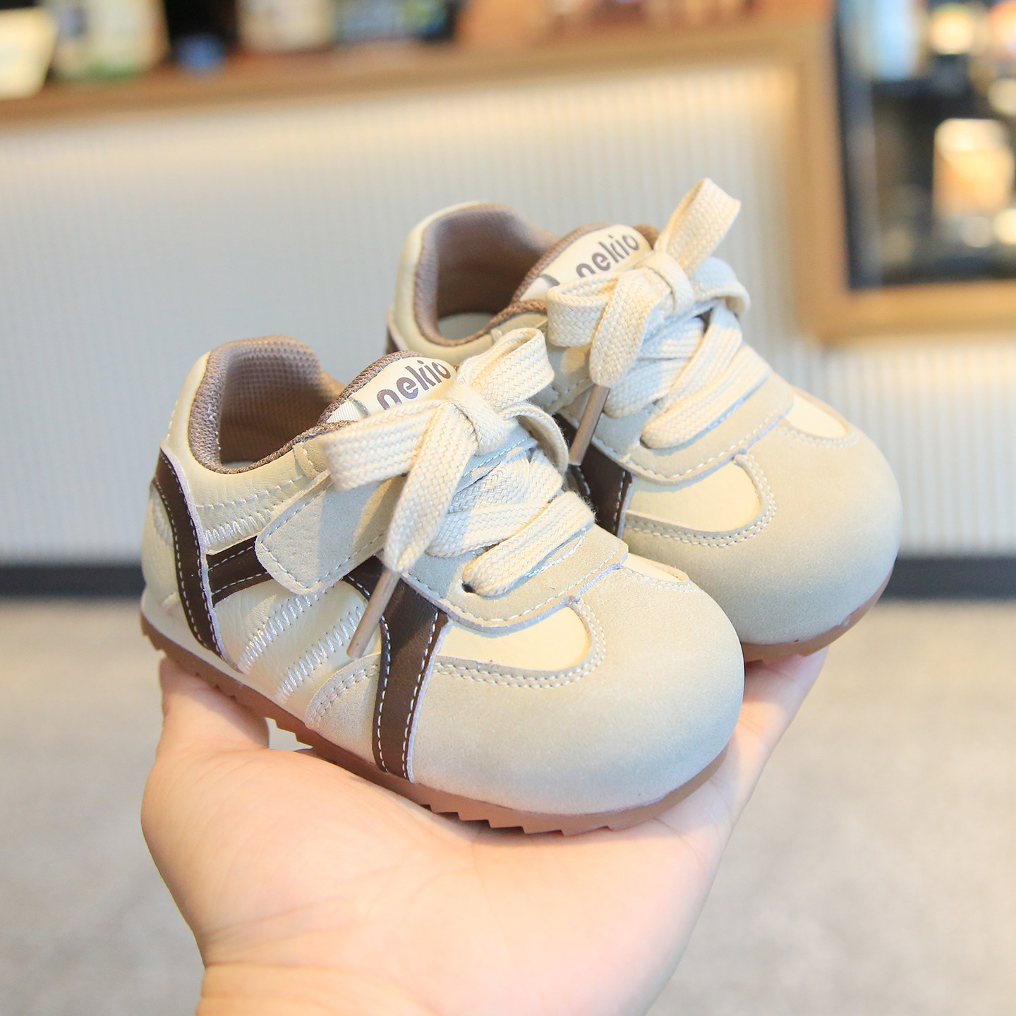 软底婴儿学步鞋春秋男女宝宝运动鞋幼儿园小童魔术贴休闲板鞋防滑,童鞋/婴儿鞋/亲子鞋,学步鞋,淘宝优惠券,粉丝福利购,淘宝优惠卷