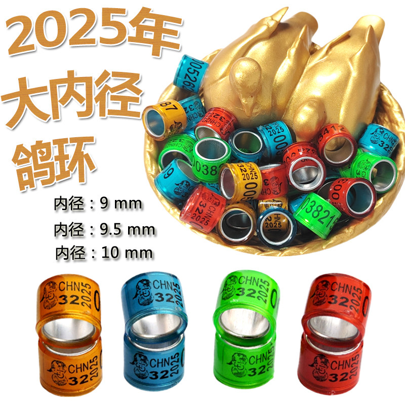 25年足环信鸽成年鸽大号足环