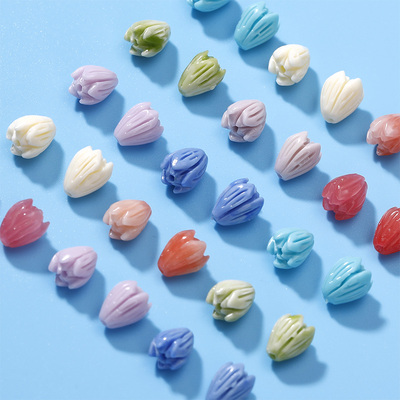 彩色迷你小花朵郁金香diy