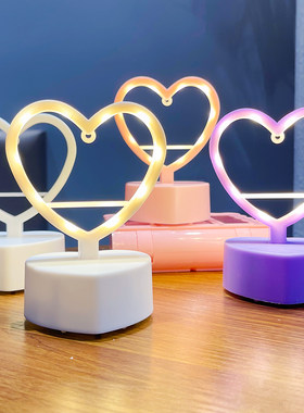 街角秘密亚克力摆件台灯led
