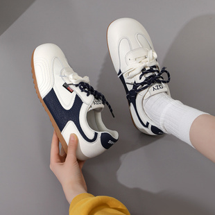 43码 单 复古大码 带软底轻便休闲鞋 百搭小白鞋 女双鞋 女鞋 德训鞋