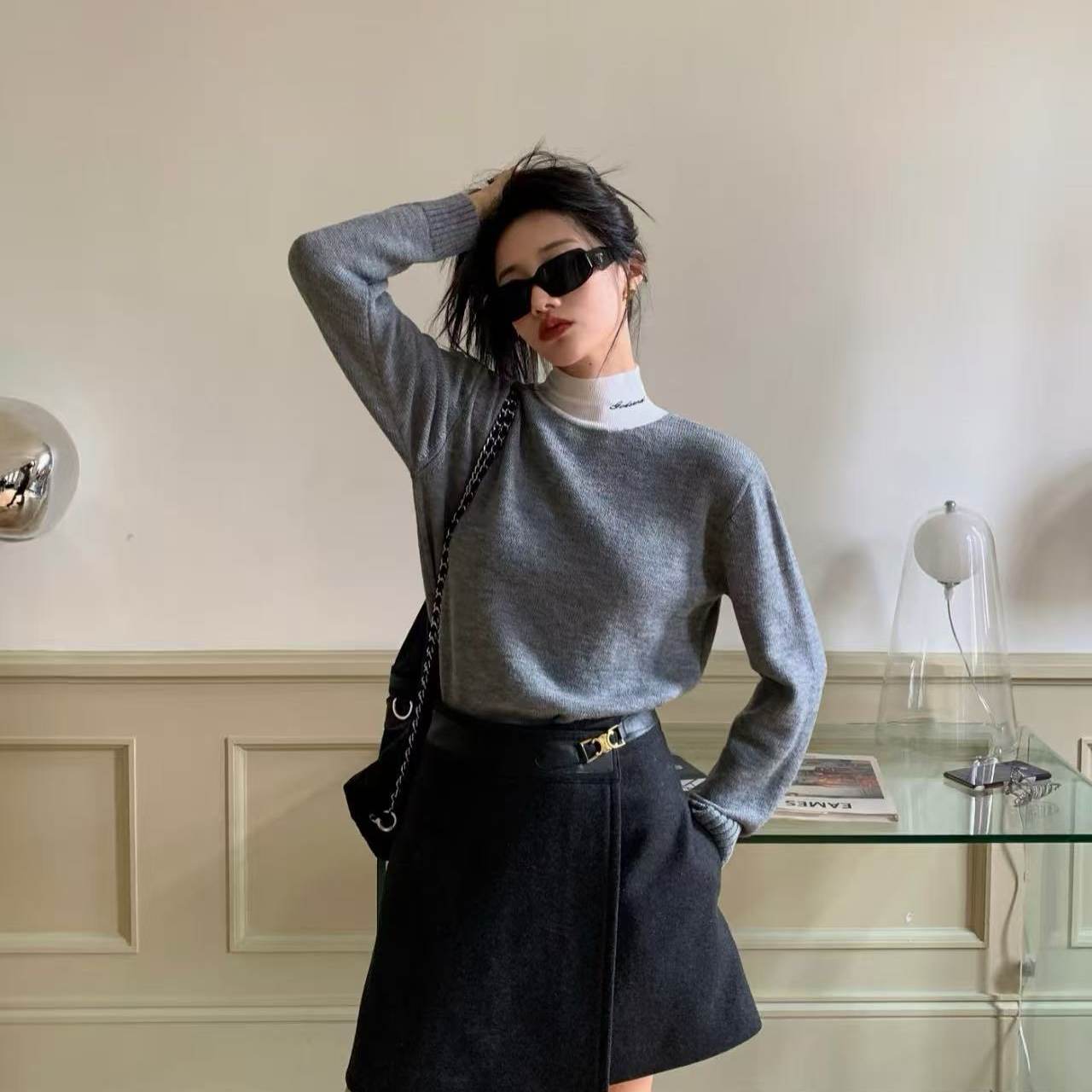 退货拉黑 贵价   羊毛混纺  毛呢半身裙,女装/女士精品,派克服,淘宝优惠券,粉丝福利购,淘宝优惠卷