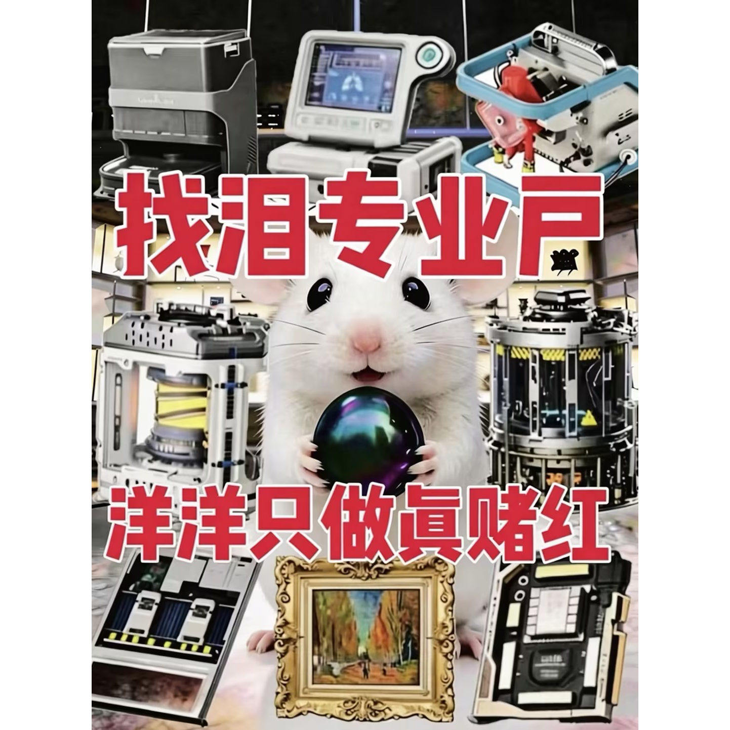 寻宝鼠手游寻宝鼠端游搜物资/巡宝鼠陪跑/PC端游手游/导盲犬/陪玩图片