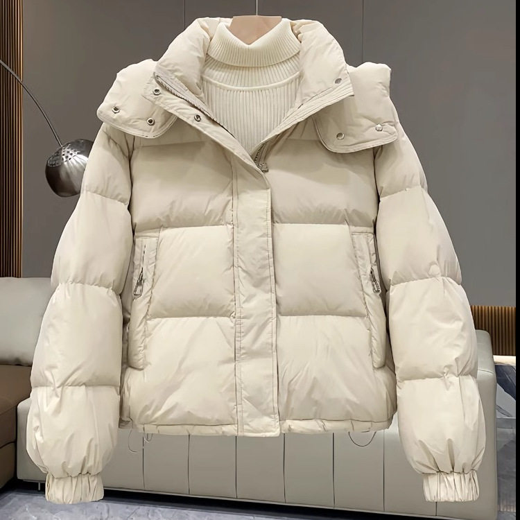 oversize面包服短款连帽棉衣2025年新款棉服女潮秋冬季外套厚棉袄,女装/女士精品,短外套,淘宝优惠券,粉丝福利购,淘宝优惠卷