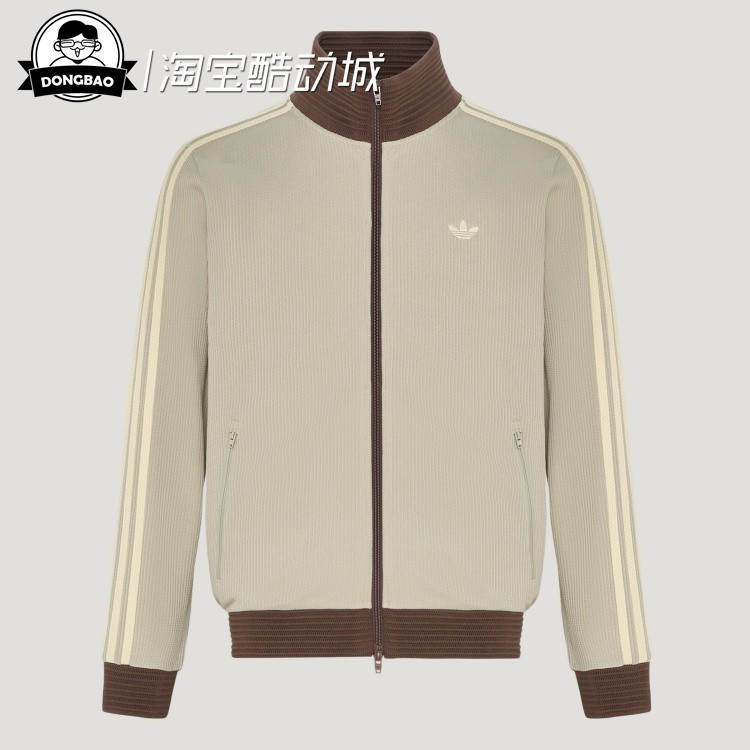 宽松复古风运动外套阿迪达斯