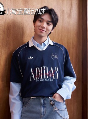 4月adidas阿迪达斯BLK POLO男子休闲运动短袖POLO衫KY2192/KY2193