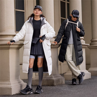 扣530蓬连帽鸭绒羽绒服