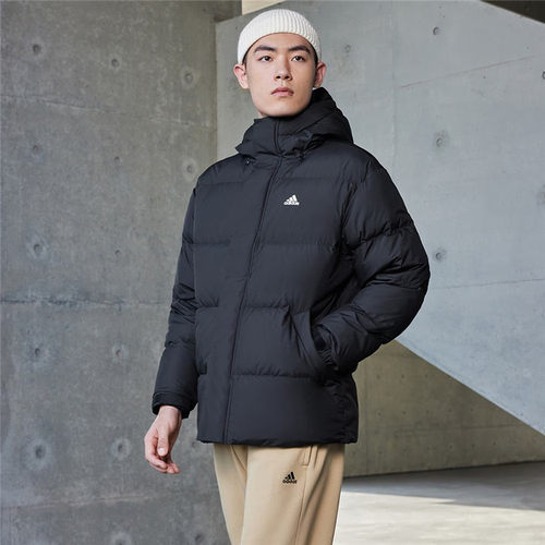 600蓬连帽羽绒服面包服