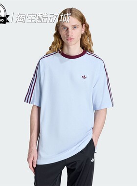 1月adidas阿迪达斯男子纯棉运动短袖圆领T恤HZ3830/HZ3831/KV4446