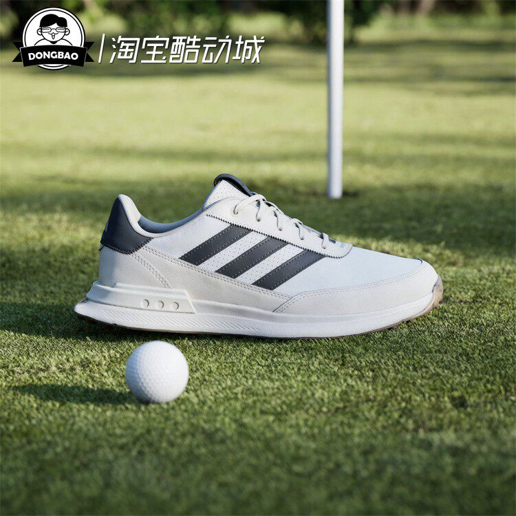 6月adidas阿迪达斯S2G SL LEATHER 24男子时尚高尔夫无钉鞋JI4171