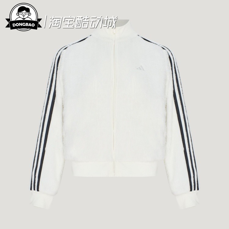 亲肤针织摇粒绒休闲夹克外套