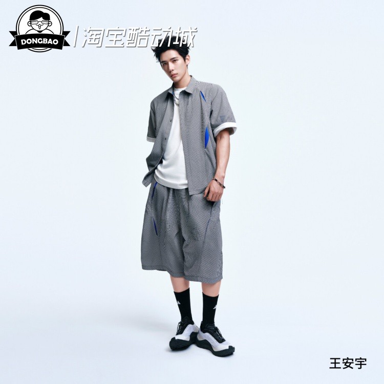 王安宇同款宽松纯棉休闲短袖T恤