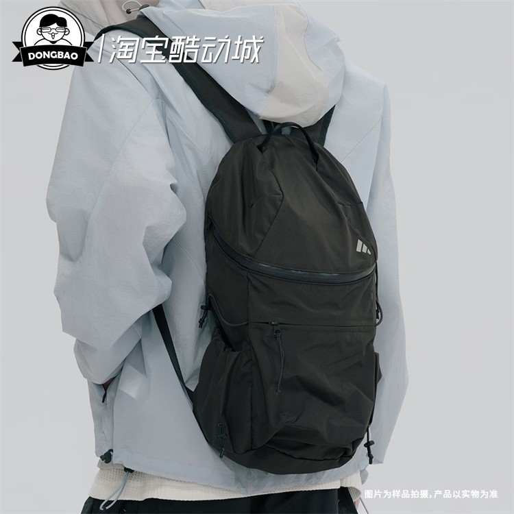 可收纳运动健身双肩背包
