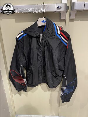 3月adidas三叶草外套风衣