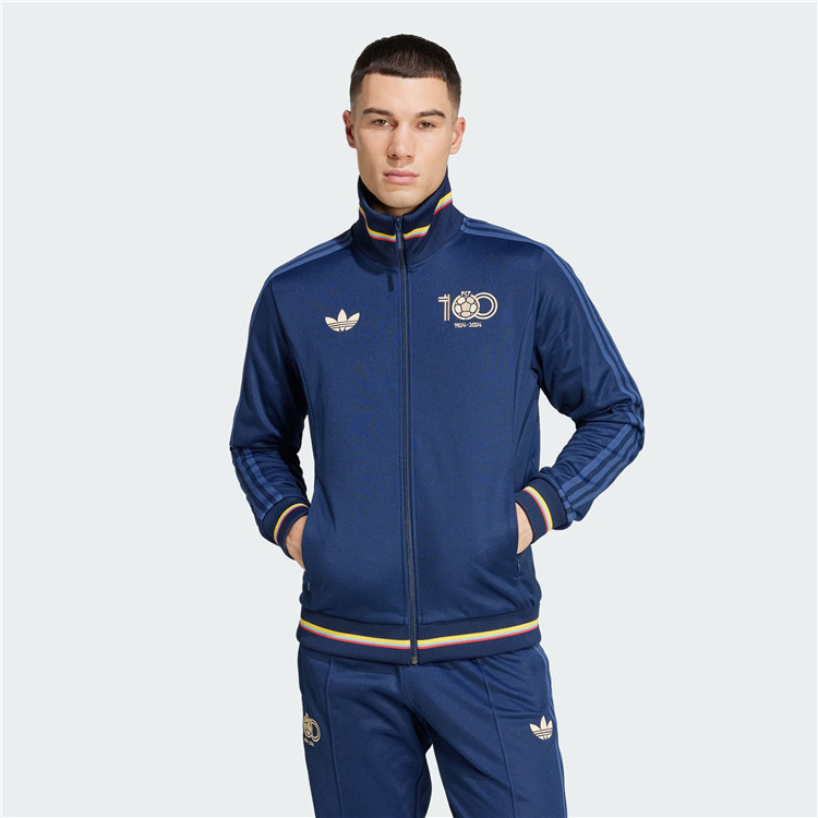 10月ADIDAS阿迪达斯哥伦比亚队100周年足球休闲长裤IT3874/IT3877