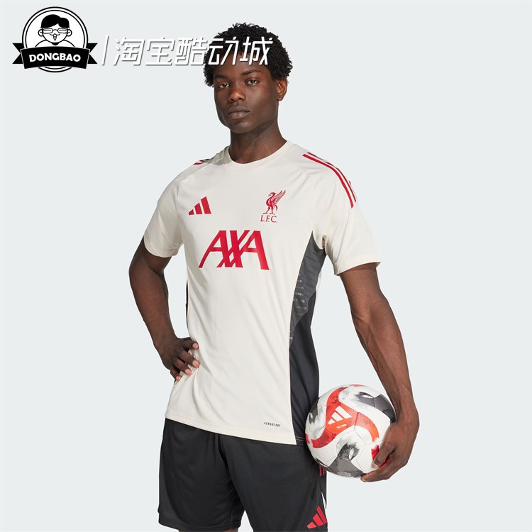 利物浦足球训练短袖球衣
