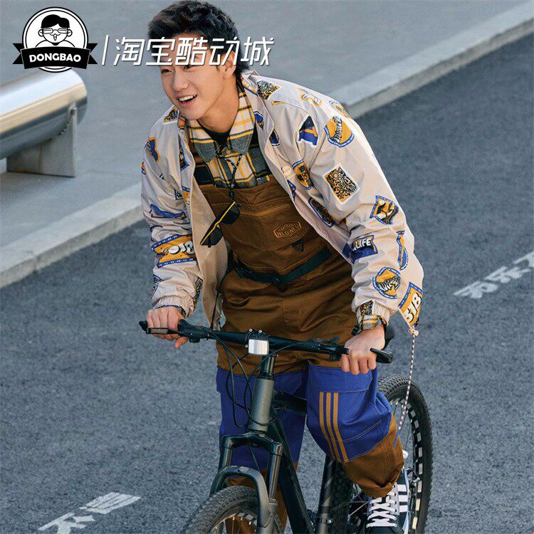 1月ADIDAS阿迪达斯U CESP WB男女情侣休闲运动夹克外套风衣IA6837