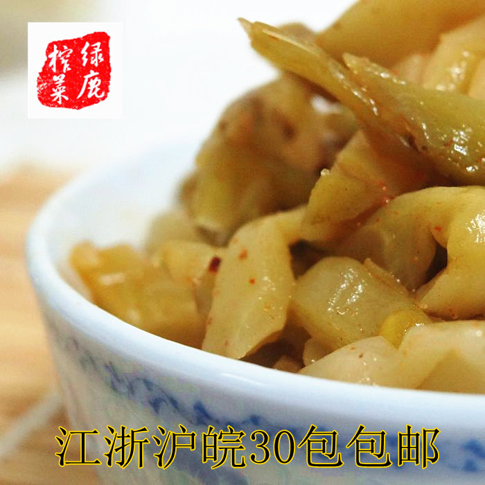 清淡榨菜绿鹿香脆榨菜丝138g温州特产下饭菜即食开胃菜腌咸菜小菜