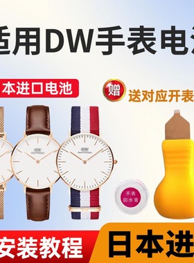 适用于DW丹尼尔惠灵顿手表电池B40RS B38R1 B36R5松下纽扣电子B28R04 女B40 B36R8男SR621SW日本进口电子