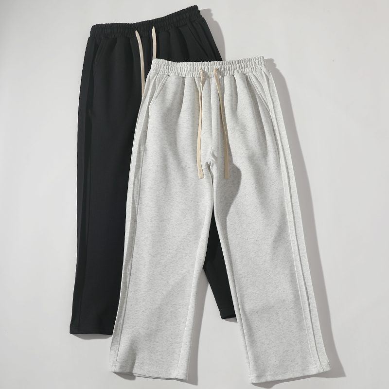原创运动休闲裤纯色棉质裤子