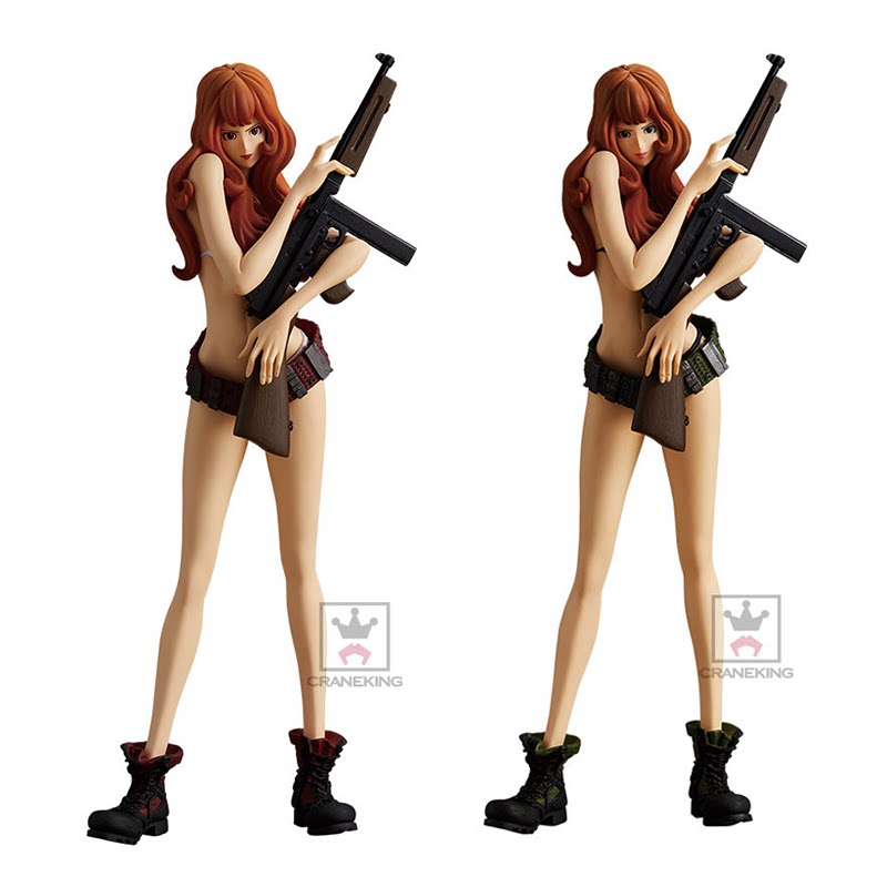 眼镜厂 鲁邦三世 gg 闪光魅力 峰不二子 红腰带绿腰带 景品手办