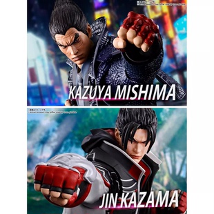 万代 风间仁 三岛一八 SHF 铁拳8 TAKKEN 8 恶魔 命运的稻妻 手办