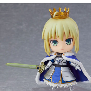 GSC 粘土人 FGO Saber 真名开放 Q版 可动手办