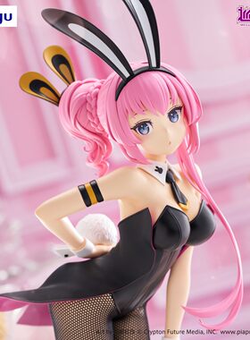 FURYU 巡音流歌 虚拟歌姬 BiCute 黑色 兔女郎 初音家族 景品手办
