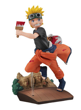 Megahouse GEM 小樱 宇智波佐助 漩涡鸣人 火影忍者GO手办摆件