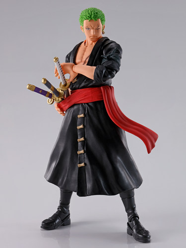 万代SHF海贼王索隆原装正品
