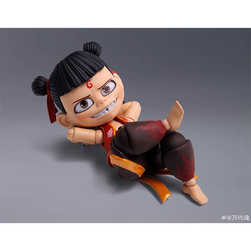 万代 SHF 哪吒 魔童 魔童闹海 可动手办 潮玩摆件 - 封面