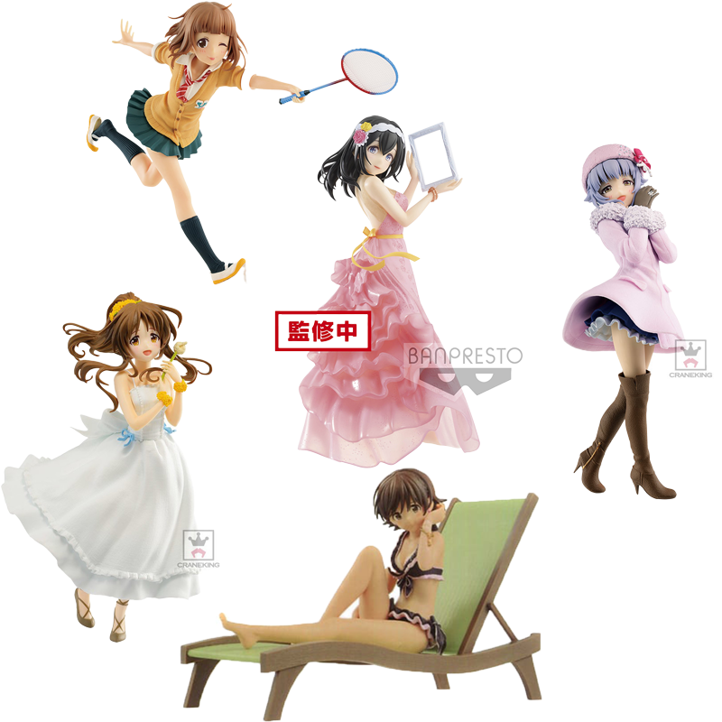 原装正品偶像大师双叶杏高森蓝子 本田未央北条加莲喜多见柚景品