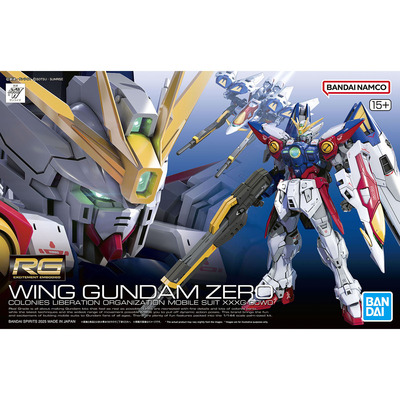 万代RG高达WING零式飞翼1/144
