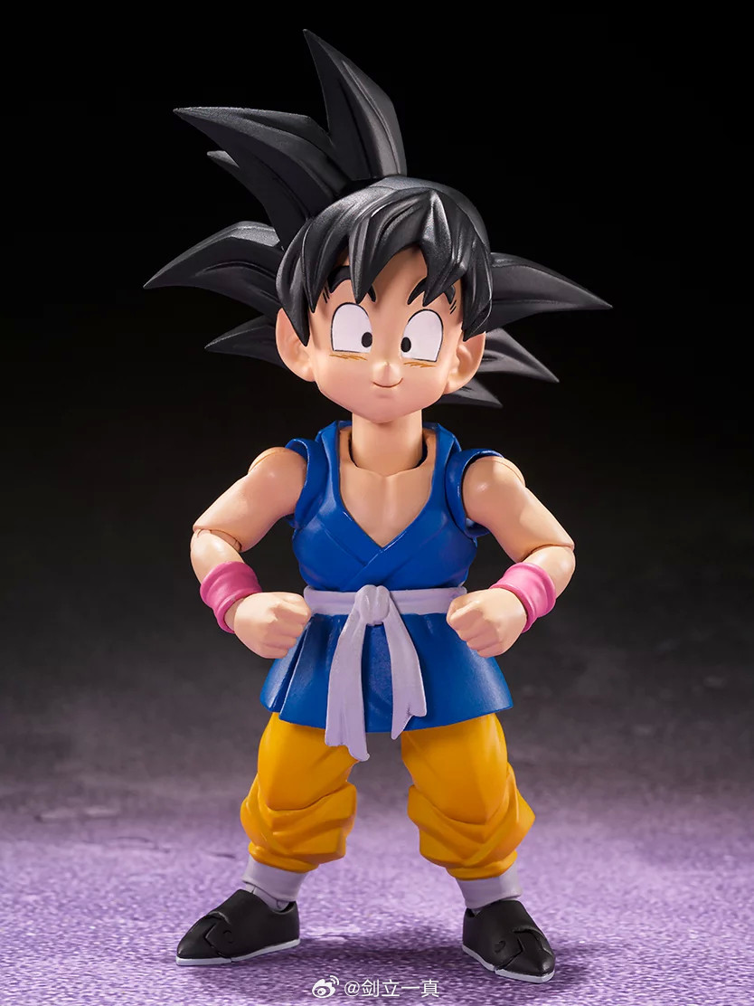 万代 shf 七龙珠 gt 孙悟空 幼年 四星龙 成品可动手办