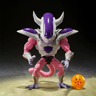 万代 魂限 SHF 弗利萨 七龙珠 娜美克星篇 第三形态 可动成品手办