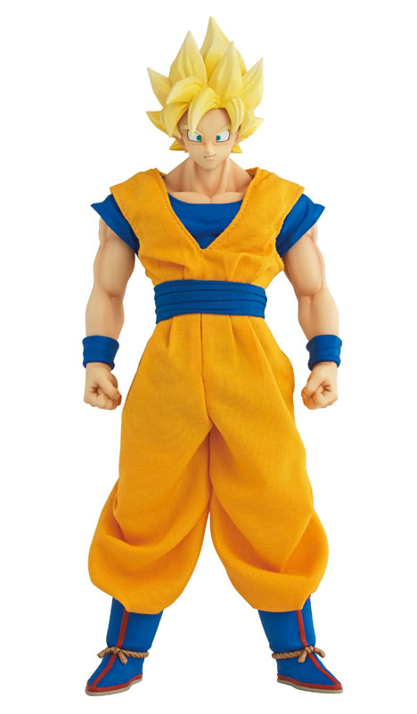 megahouse mh dod 七龙珠 超级赛亚人 黄发 孙悟空 布衣手办