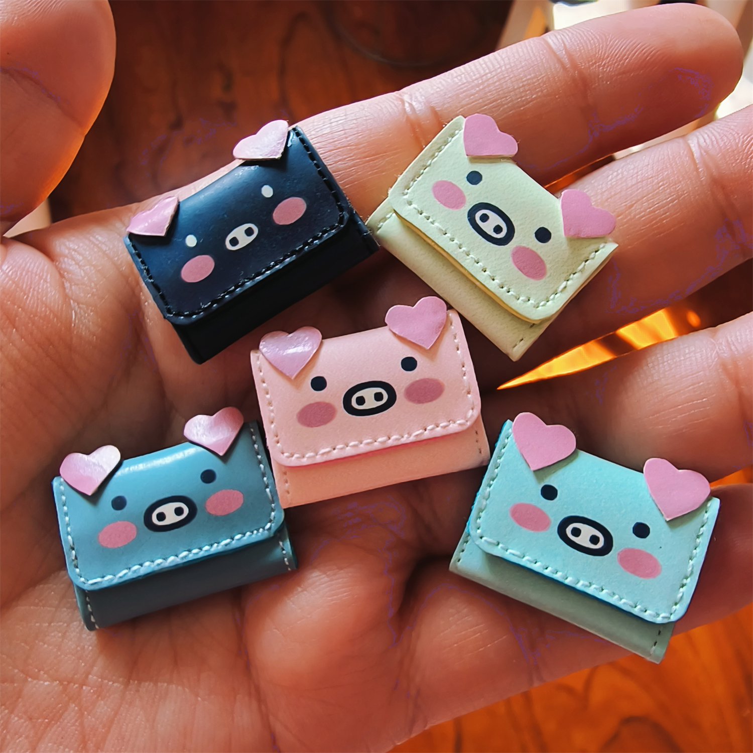 仿真零钱包BJD6分8分皮包