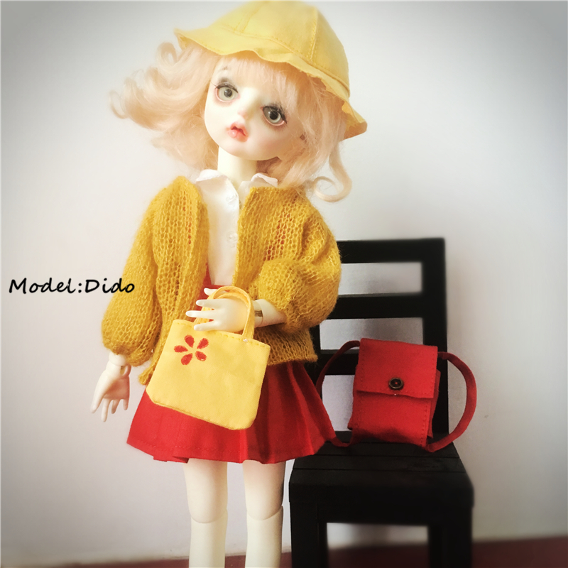 小布azone6分8分bjd imda3.0 ob娃娃衣服樱桃小丸子套装