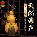 天然特大号开口真葫芦挂件带龙头五帝钱家居客厅玄关卧室文玩摆件