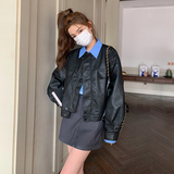 新款皮衣2b193-5831-P145-K238，女装短外套，2B193