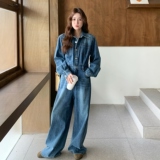 有货牛仔连体裤2b193-2702-P155-K228，女装连体裤，2B193