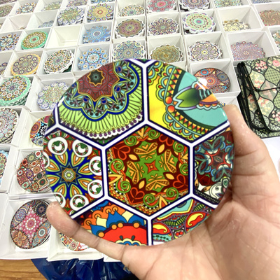 创意新疆陶瓷杯垫餐垫锅垫隔热垫瓷砖茶托杯子垫子旅游纪念伴手礼