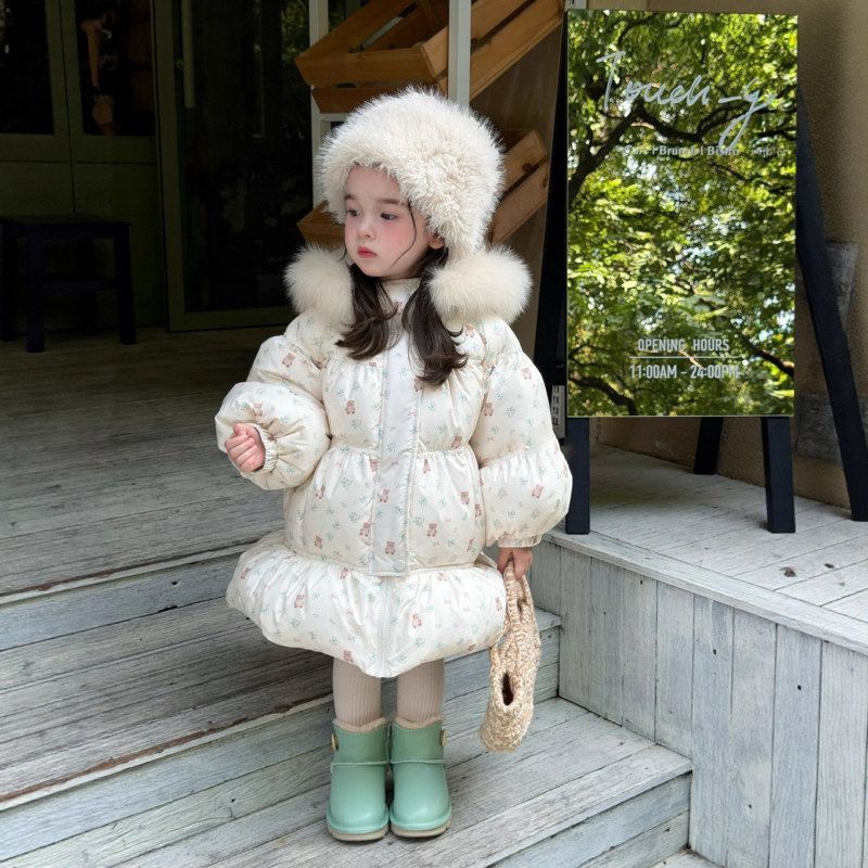 儿童羽绒服2025冬季新款女童新
