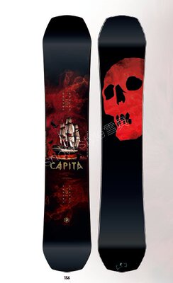 新款capitatheblack单板滑雪板