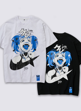 电子药丸 黑白 短袖T恤 EN Design