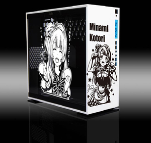 LOVELIVE 南小鸟机箱贴纸 迎广303 H404 尺寸可定制镂空防水镂空