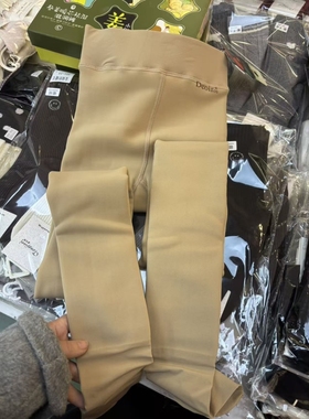 300g厚绒连裤袜女黑色连脚袜裤微压加厚加大宽体裤库存清仓特价