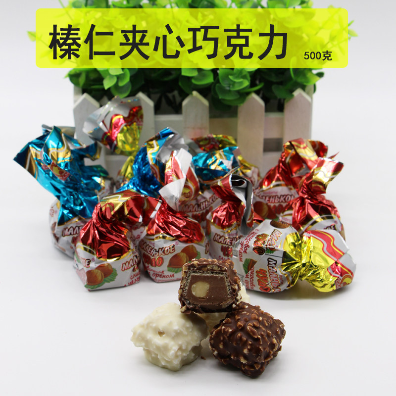 Russia Imported Milk cans Granville candy chocolate Hazelnut Bonbons Five hundredin the Snacks/Nuts/Specialty , Sweets and snacks/Jelly/Pudding , Candy  category - from Buy2taobao.com to provide professional Taobao agent buy service