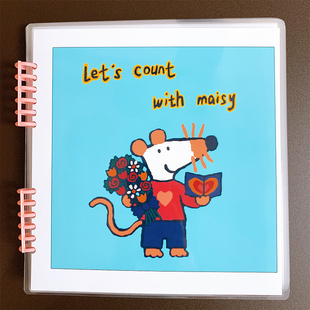 maisy小鼠波波学前数数启蒙安静书宝宝益智早教游戏玩具书diy粘贴